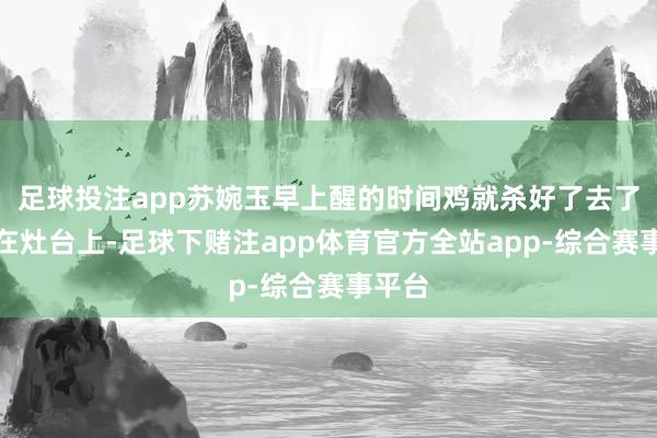 足球投注app苏婉玉早上醒的时间鸡就杀好了去了毛放在灶台上-足球下赌注app体育官方全站app-综合赛事平台