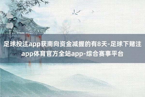 足球投注app获南向资金减握的有8天-足球下赌注app体育官方全站app-综合赛事平台