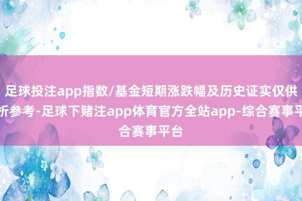 足球投注app指数/基金短期涨跌幅及历史证实仅供分析参考-足球下赌注app体育官方全站app-综合赛事平台