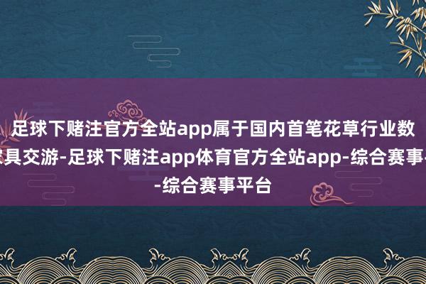 足球下赌注官方全站app属于国内首笔花草行业数据家具交游-足球下赌注app体育官方全站app-综合赛事平台