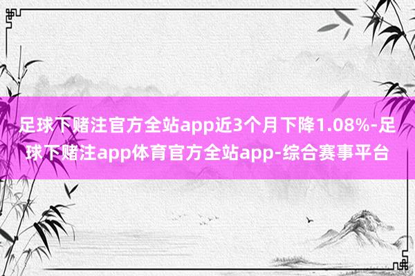 足球下赌注官方全站app近3个月下降1.08%-足球下赌注app体育官方全站app-综合赛事平台